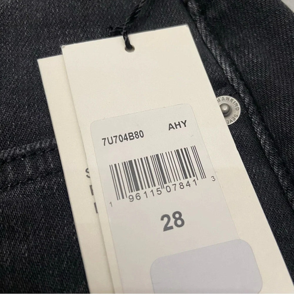 New! 7 For All Mankind Women's Monroe Cutoffs Shorts in Cosmic Ashbury 21017 - Picture 8 of 11